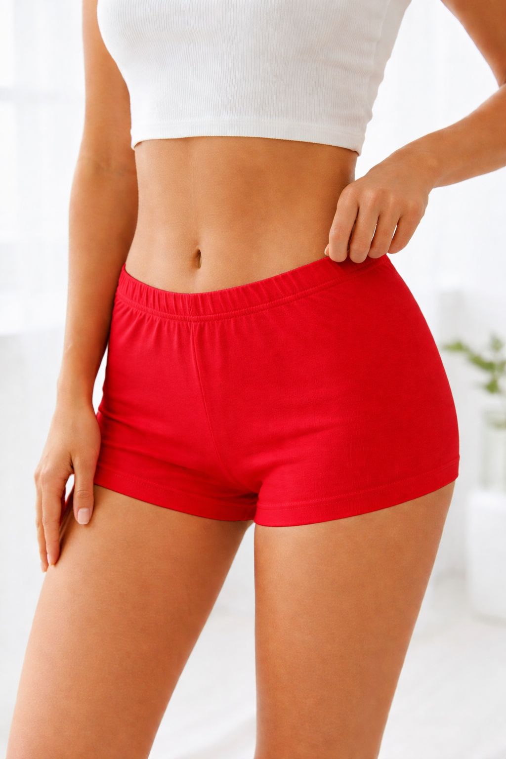 Women’s Premium Cotton Boy Shorts | Soft Stretchy Innerwear | Breathable Daily Wear Panty (Pack of 3 and 4)