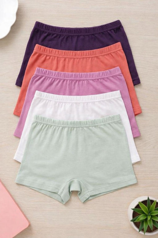 Women’s Premium Cotton Boy Shorts | Soft Stretchy Innerwear | Breathable Daily Wear Panty (Pack of 3 and 4)